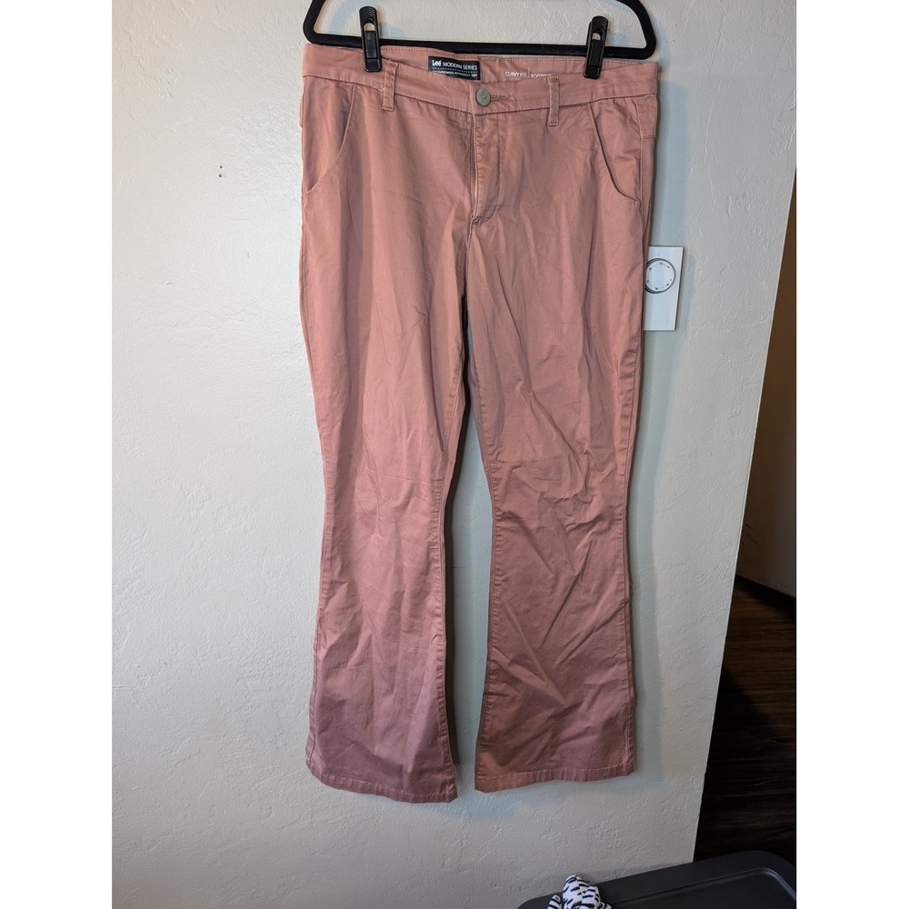 Lees Classic Bootcut Pink Pants Womens size 12‎